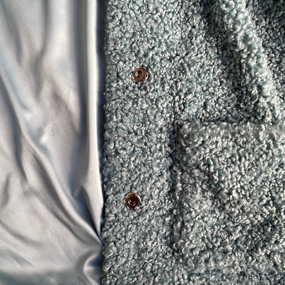 Boden Teddy Soft Boxy Coat - Picture 3 of 7